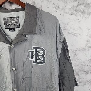 Brooklyn Cloth Men's Brooklyn Camp Short Sleeve Button Up Shirt Size XL NEW‎